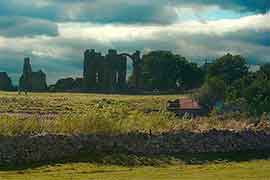 From the Harbour - Lindisfarne Priory